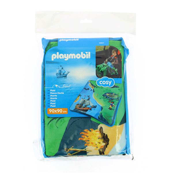 Manta de lã Playmobil 90x90 cm