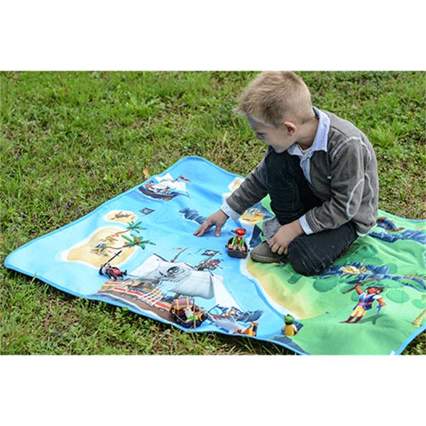 Manta de lã Playmobil 90x90 cm
