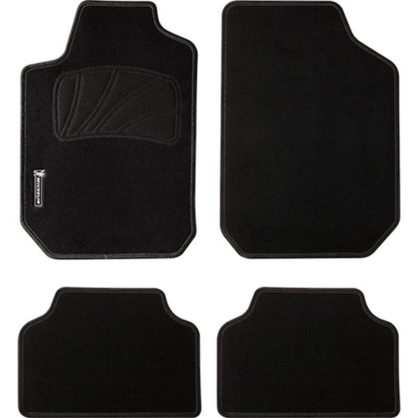 4 tapetes universais Michelin veludo preto