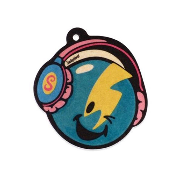 Ambientador para automóvel com cartão perfumado Fresh smiley