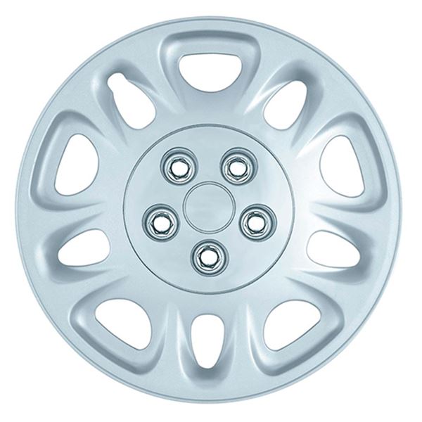 Tampão de roda Impex abs 13" modelo florida cinzento 1 peça