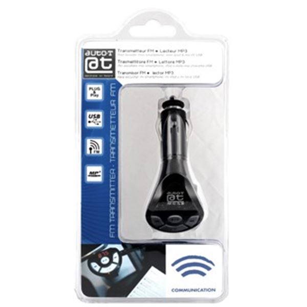 Transmissor FM sem fios Auto-T USB 206 canais
