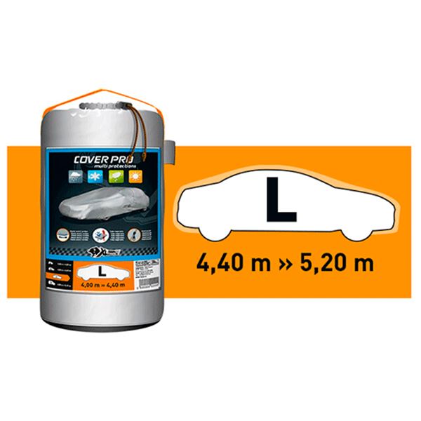 Xlptools cobertura exterior para automóvel 170t poliéster aluminizado cobertura para automóvel tamanho l