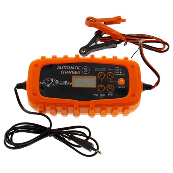 Carregador de baterias para automóvel Xlptools 15 e 125 ah 12v