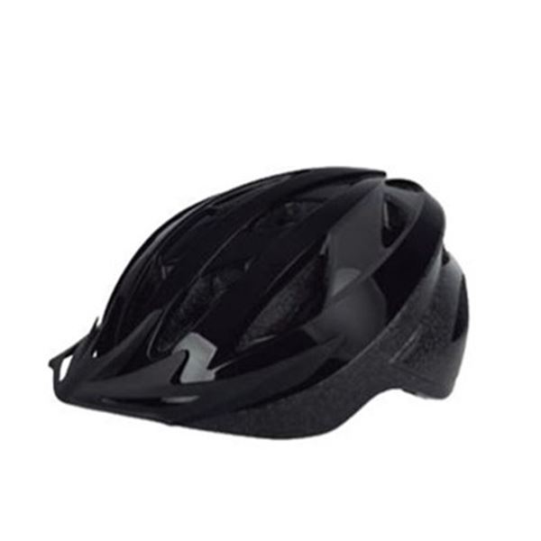 Capacete de ciclista júnior preto e cinzento