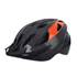 Capacete de ciclista júnior cinzento e laranja júnior