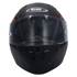 Capacete integral para motociclistas Shiro sh600 preto/vermelho mate s