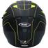 Capacete integral para motociclistas Shiro sh600 preto/amarelo mate xxl