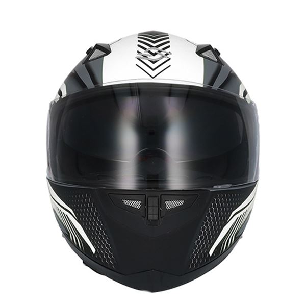 Capacete integral para motociclistas Shiro sh881 branco xs