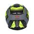 Capacete integral para motociclistas Shiro sh881 preto/amarelo xs