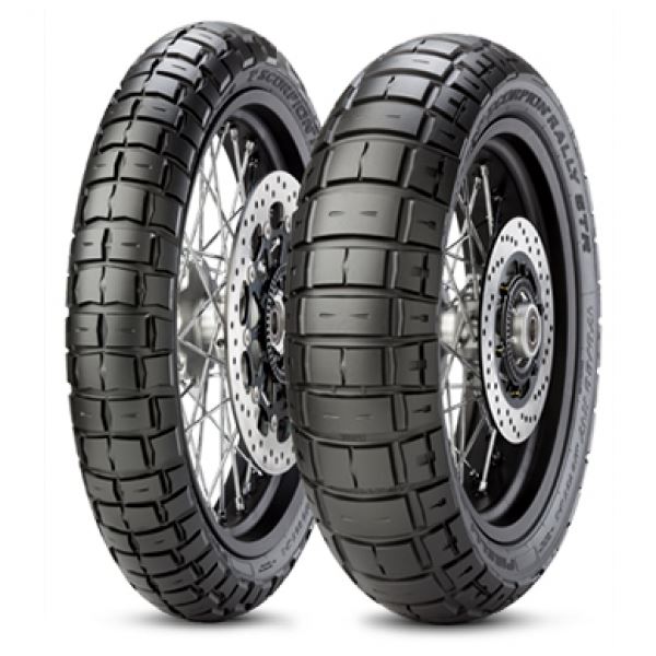 Pneu Pirelli para motociclos 130/80 R17 Scorpion Rally Str 65 V