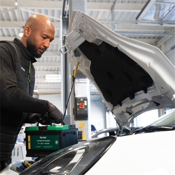 Substituição da bateria do automóvel